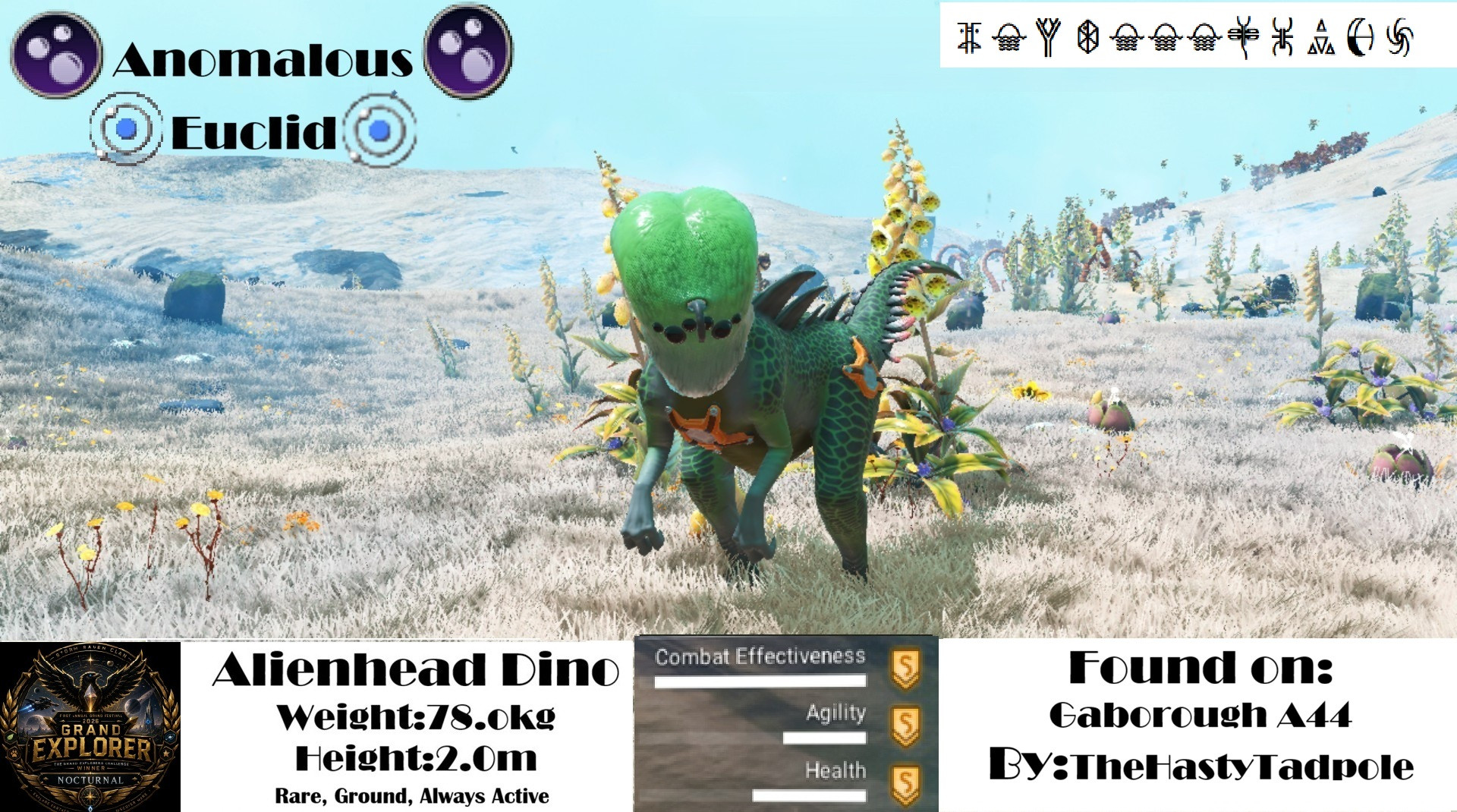 Alienhead Dino