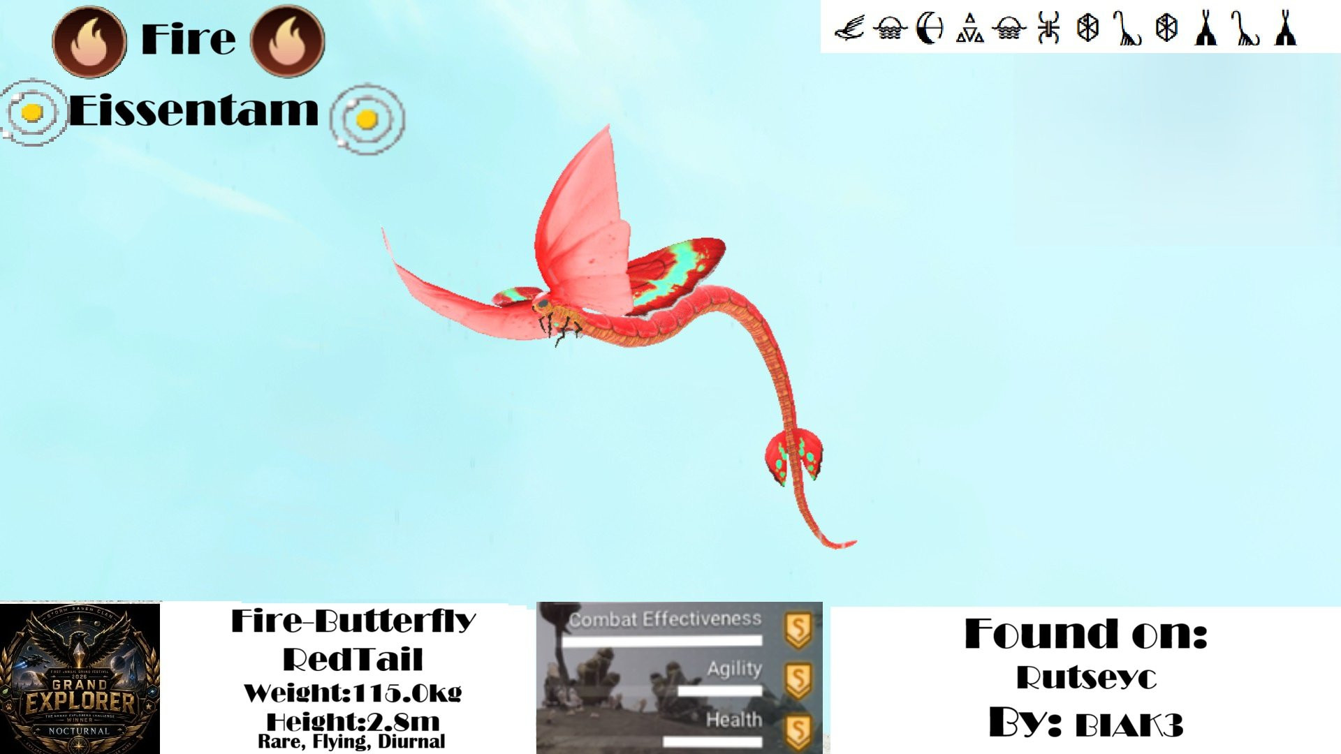 Fire-Butterfly RedTail
